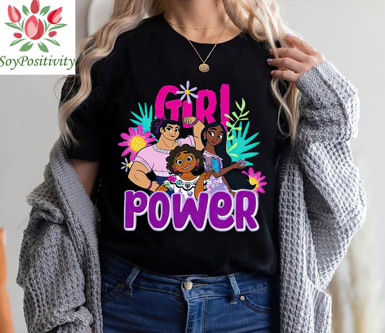 Disney Encanto Girl Power tshirt, Disney Encanto Vacation T-shirt, Mirabel Tshirt Disney Encanto Shirt, Bruno Madrigal, Camilo Madrigal