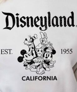 Disney Est 1955 Retro T-Shirt, Vintage Disney T-Shirt, Walt Disney World Shirt, Disney Vacation 2023, Disney Trip Shirt, Disney California