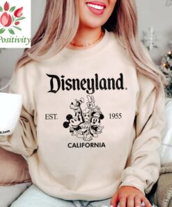 Disney Est 1955 Retro T-Shirt, Vintage Disney T-Shirt, Walt Disney World Shirt, Disney Vacation 2023, Disney Trip Shirt, Disney California