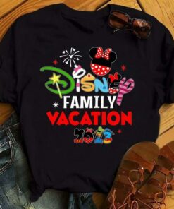 Disney Family Vacation 2023 Shirt Unisex T-shirt Family Birthday Gift Adult Kid Toddler Tee 1