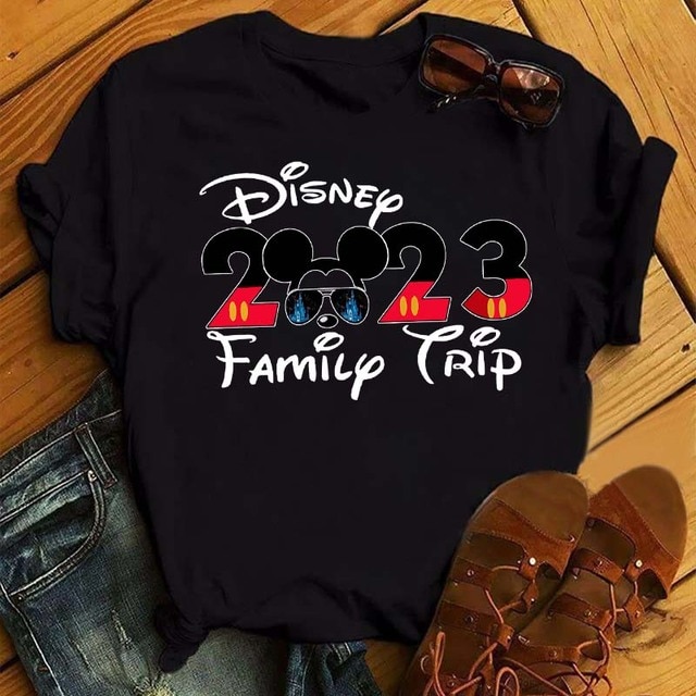 Disney Family Vacation 2023 Shirt Unisex T-shirt Family Birthday Gift Adult Kid Toddler Tee 3