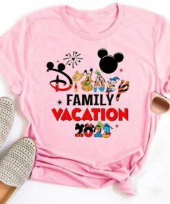 Disney Family Vacation 2023 Shirt Unisex T-shirt Family Birthday Gift Adult Kid Toddler Tee 8