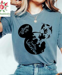 Disney Family Vacation 2023 Shirts, Family Vacation Shirt, Shirt For Family Theme Park Trip, Mickey Head Silhouette Shirt