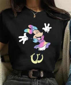 Disney Fashion Cute Daisy Duck Cartoon Print Casual Shirt Unisex T-shirt Family Birthday Gift Adult Kid Toddler Tee 2