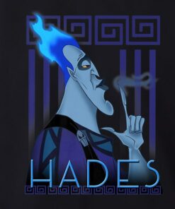 Disney Hercules Hades Geometric Portrait Graphic T-Shirt, Disney Trip Tee, Disneyland Family Vacation Gift Unisex T-shirt Kid Shirt