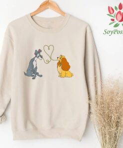 Disney Lady and The Tramp Bella Notte T-Shirt, Disneyland Family Vacation Trip Gift Unisex Adult T-shirt Kid T-shirt