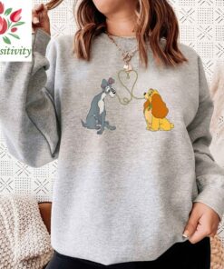 Disney Lady and The Tramp Bella Notte T-Shirt, Disneyland Family Vacation Trip Gift Unisex Adult T-shirt Kid T-shirt