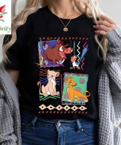 Disney Lion King Simba And Timon Graphic T shirt, Disney Family Shirt, Disney Shirt, Gift for Kids, Disney Shirts, Disneyworld Shirts