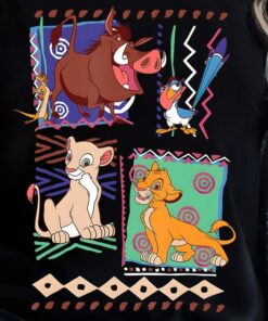 Disney Lion King Simba And Timon Graphic T shirt, Disney Family Shirt, Disney Shirt, Gift for Kids, Disney Shirts, Disneyworld Shirts