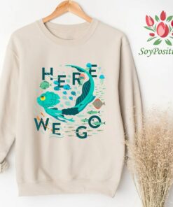 Disney Luca Here We Go T-Shirt, Disney World Trip Tee, Magic Kingdom, Disneyland Family Trip Vacation Gift Unisex T-shirt Kid Shirt