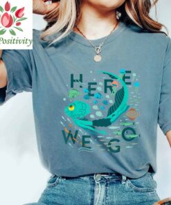 Disney Luca Here We Go T-Shirt, Disney World Trip Tee, Magic Kingdom, Disneyland Family Trip Vacation Gift Unisex T-shirt Kid Shirt