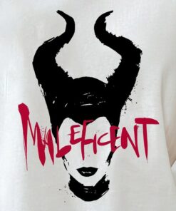 Disney Maleficent Mistress Of Evil Paint Splatter Silhouette Shirt Disneyland Family Party Gift Villain Unisex Adult T-shirt Kid Tee