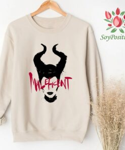 Disney Maleficent Mistress Of Evil Paint Splatter Silhouette Shirt Disneyland Family Party Gift Villain Unisex Adult T-shirt Kid Tee