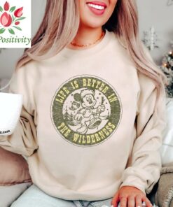 Disney Mickey And Friends Life Is Better In The Wilderness T-shirt, Magic Kingdom Unisex T-shirt Family Birthday Gift Adult Kid Toddler Tee