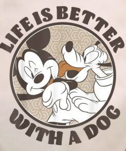Disney Mickey And Friends Life Is Better With A Dog Unisex T-shirt Birthday Shirt Gift For Men Women Kid Hoodie Sweatshirt Toddler Shirt