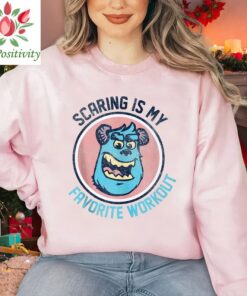 Disney Monsters Inc James P. Sullivan My Workout T-Shirt, Mike Wazowski, Unisex T-shirt Family Birthday Gift Adult Kid Toddler Tee