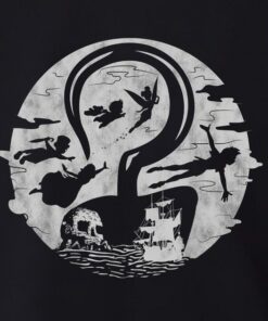 Disney Peter Pan Tink Wendy Kids Flying Silhouettes T-Shirt, Peter Pan Shirt, Disneyland Family Trip Vacation Gift Unisex T-shirt Kid