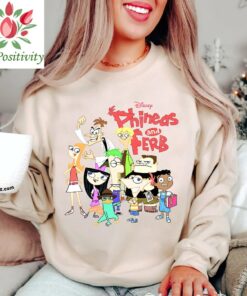 Disney Phineas And Ferb The Group Logo T-Shirt Unisex Adult T-shirt Kid shirt Gift for Birthday Hoodie Sweatshirt Toddler Tee