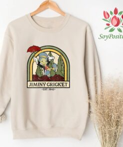 Disney Pinocchio Jiminy Cricket Established 1940 T-Shirt Unisex T-shirt Kid Tee Adult Shirt Toddler Tee Infant Shirt