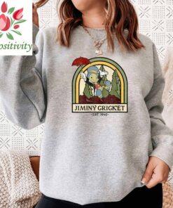 Disney Pinocchio Jiminy Cricket Established 1940 T-Shirt Unisex T-shirt Kid Tee Adult Shirt Toddler Tee Infant Shirt