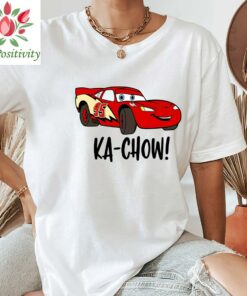 Disney Pixar Cars Shirt, Ka-Chow McQueen Shirt, Disney Mcqueen T-shirt, Disney Cars, Lightning McQueen Disneyland Trip, Gift for Boys Shirt