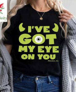 Disney Pixar Retro Monsters Inc Mike Wazowski Eye On You T-shirt, Disney Monsters Shirt, Disney World Tee, Disney Unisex T-shirt