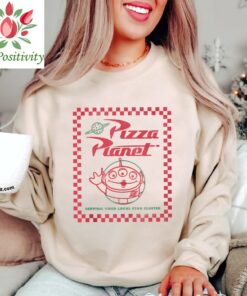 Disney Pixar Toy Story Alien Pizza Planet Box Art Shirt, Disneyland Vacation Unisex T-shirt Family Birthday Gift Adult Kid Toddler Tee