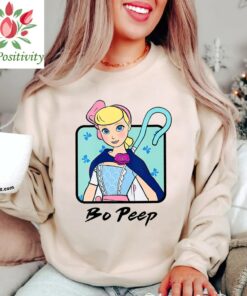 Disney Pixar Toy Story Bo Peep Portrait Shirt, Buzz Lightyear Tee, Woody Shirt, Unisex T-shirt Family Birthday Gift Adult Kid Toddler Tee