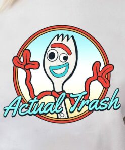 Disney Pixar Toy Story Forky Actual Trash Portrait Shirt, Disneyland Vacation, Unisex T-shirt Family Birthday Gift Adult Kid Toddler Tee