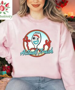 Disney Pixar Toy Story Forky Actual Trash Portrait Shirt, Disneyland Vacation, Unisex T-shirt Family Birthday Gift Adult Kid Toddler Tee