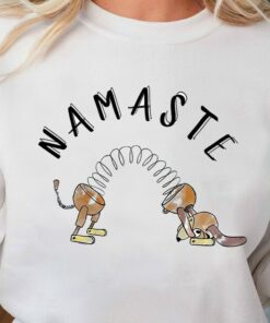 Disney Pixar Toy Story Slinky Dog Namaste Stretch Poster T-Shirt, Toy Story Shirt, Disney Toy Story Shirt, Disney World Shirt, Disney Shirts