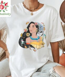 Disney Pocahontas Dreamcatcher Watercolor Graphic Unisex T-shirt Birthday Shirt Gift For Men Women Kid Hoodie Sweatshirt Toddler Shirt