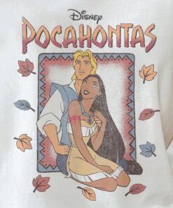 Disney Pocahontas and Captain Classic Movie Shirt, Magic Kingdom Holiday Trip Unisex T-shirt Family Birthday Gift Adult Kid Toddler Tee