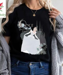 Disney Princess Cinderella Vintage Once Upon A Time Unisex T-shirt Birthday Shirt Gift For Men Women Kid Hoodie Sweatshirt Toddler Shirt