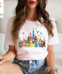 Disney Princess shirt, Disneyland shirt, Cinderella Belle Ariel, Princess Birthday shirt, Disney castle Shirt, Matching Disney tee