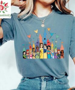 Disney Princess shirt, Disneyland shirt, Cinderella Belle Ariel, Princess Birthday shirt, Disney castle Shirt, Matching Disney tee