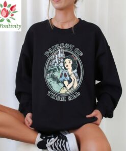 Disney Snow White Fairest Of Them All Vintage Portrait T-Shirt, Magic Kingdom Disneyland Family Trip Gift Unisex Adult T-shirt Kid Tee