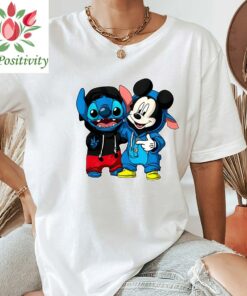 Disney Stitch and Mickey Mouse Friends Lilo and Stitch Matching T-Shirt, Stitch Shirt, Disney Characters Shirt