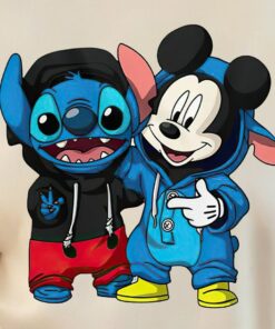 Disney Stitch and Mickey Mouse Friends Lilo and Stitch Matching T-Shirt, Stitch Shirt, Disney Characters Shirt