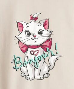 Disney The Aristocats Characters Cute Marie Bonjour Shirt, Disneyland Vacation, Unisex T-shirt Family