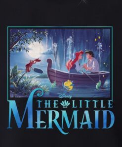 Disney The Little Mermaid Ariel and Eric Grotto Portrait T-shirt, Disneyland Trip Unisex T-shirt Family Birthday Gift Adult Kid Toddler Tee