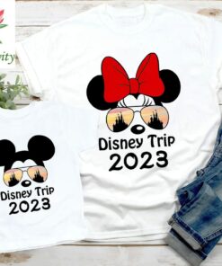 Disney Trip 2023 Disney Family Shirts, Disney Vacation 2023 Family shirts, Disney Mickey and Minnie t-shirts, Disney Trip family shirts 2023