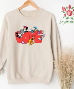 Disney Valentine Shirt, Mickey Minnie Valentine Shirt, Vintage Disney Valentine Shirt, Disney Sketch Valentine Shirt, Disney Love Shirt