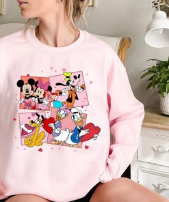 Disney Valentine Sweatshirt, Womens Valentines Day Sweatshirt, Valentine Matching Sweater, Valentine's Day Shirt, Womens Valentine Shirt