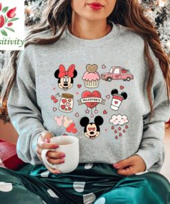 Disney Valentine's Day Shirt, Matching Valentines Shirt, Mickey and Minnie Friends Shirt, Disney Valentines Shirt, Valentines Gift