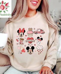 Disney Valentine's Day Shirt, Matching Valentines Shirt, Mickey and Minnie Friends Shirt, Disney Valentines Shirt, Valentines Gift