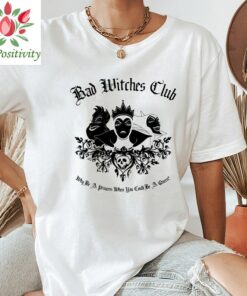 Disney Villains Bad Witches Club Group Shot Graphic Lover Unisex Adult T-shirt, Disney UnisexShirt, Disney Villians Shirt
