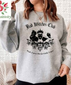Disney Villains Bad Witches Club Group Shot Graphic Lover Unisex Adult T-shirt, Disney UnisexShirt, Disney Villians Shirt