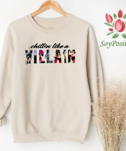 Disney Villains Chillin Like A Villain Vintage T-Shirt, Disney World Tee, Disney Unisex T-shirt, Disney Villains Unisex Shirt
