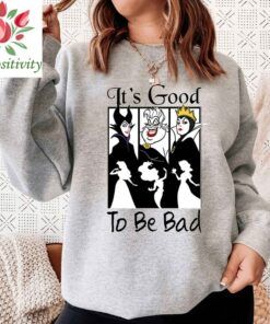 Disney Villains It's Good To Be Bad Panel Silhouettes Disney Shirt, Disneyland Shirt, Disney Vacation Shirt, Disney Magical Shirt